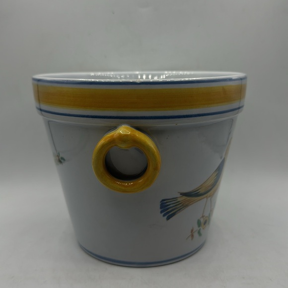 Hand Painted in Portugal Planter Shafford Collection - Picture 6 of 7